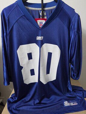 Vintage Reebok NFL New York Giants Jeremy Shockey #80 On Field Equipment Jersey